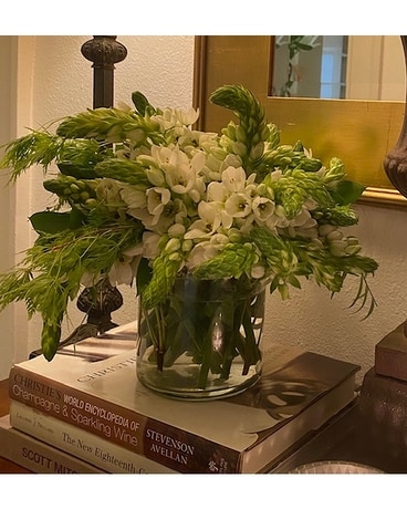 White Whimsy Flower Arrangement